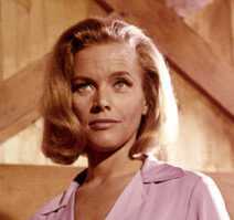 Honor Blackman as Pussy Galore