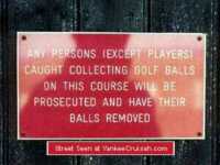 Golf Sign