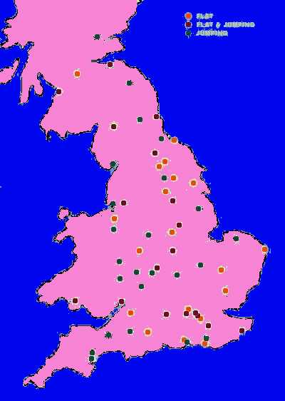 Racecourses Map